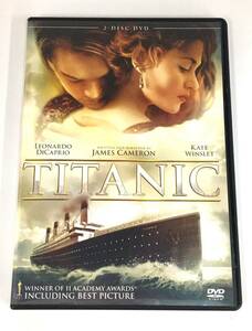 5949【中古品】DVD　TITANIC　タイタニック　2枚組　ウォルト・ディズニー・ジャパン　洋画　