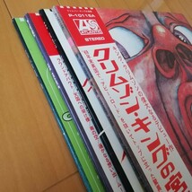 【美盤/帯付】クリムゾン・キングの宮殿 狂気 こわれもの 危機 ピンク・フロイド イエス KING CRIMSON PINK FLOYD YES Vinyl 4枚セット_画像8