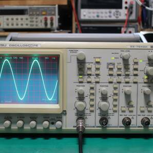 ☆ 岩通 SS-7840H 470MHz 4ch アナログ・オシロスコープ 整備済み＋プローブ(400MHz１本)＋取説 #24の画像1