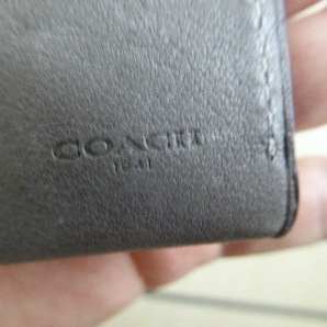 COACH★コーチ★グレーバック★おまけ！！別売りキーホルダー付き☆トート★スウェード＆革★ワントーンの画像4