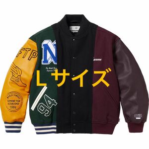 Supreme x MM6 Maison Margiela Split Varsity Jacket 