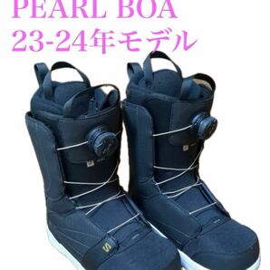 SALOMON Pearl boa 【最新23-24年モデル】 スノーボードブーツ パールボア BOA式(ダイヤル式)25.5cm