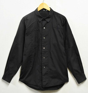 UNDERCOVER undercover обратная сторона . рубашка с длинным рукавом черный мужской M(34896