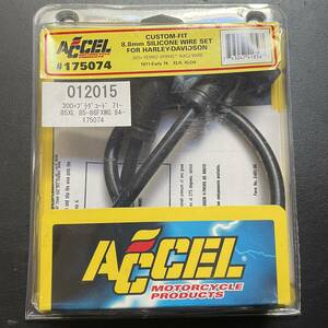 ACCEL plug cord 1971-Early 78 XLH,XLCH 8.8mm 71-85XL 85-86FXWG Harley Vintage 