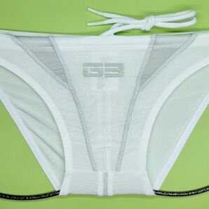 ☆新品☆S☆ ホワイト GX3 SPLASH SKIN ビキニパンツ 競パン 競泳水着 スーパーローライズ ビキニブリーフ G3