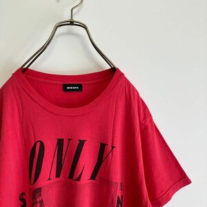 古着　ディーゼル　半袖Ｔシャツ　サイズ１６　フロントプリント