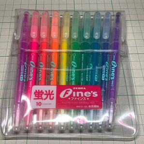 4K29 ゼブラ 蛍光 ファインズ 10色