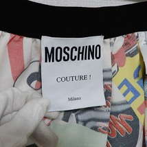 #anc モスキーノ クチュール Moschino スカート 40 白系 マルチカラー レディース [869359]_画像7