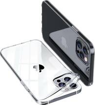 ONES iPhone13Pro MAX ケース HD全透明 米軍MIL規格 超耐衝撃 画面・レンズ保護　滑り止め 薄型、超軽量、持ちやすい フィット感 クリア_画像1