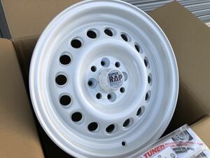 【新品値下げ】15×7.5J+20 4穴 PCD100☆スーパーラップevo☆SUPER R.A.P evo☆ブリヂストン☆NA6☆軽カスタム☆【送料無料】【在庫有】