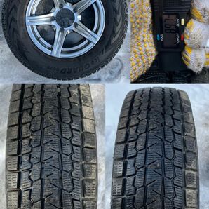 ヨコハマ iceGUARD G075 スタッドレス 195/80R15 ２１年モデル １５×5.5J ５×１３９．７ +5 JB74W ジムニーシエラ の画像2