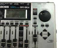 8トラック デジタルレコーダー BOSS ボス BR-964 シルバー 楽器 機材 アートアンドビーツ 通電OK ジャンク扱い_画像8