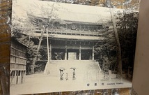 ★戦前絵葉書 古写真★綴じ式 全7枚 +市街略図★京都 名所★円山公園 八坂神社 金閣寺 知恩院 東本願寺 豊国神社 他★明治末期〜対照前期_画像5