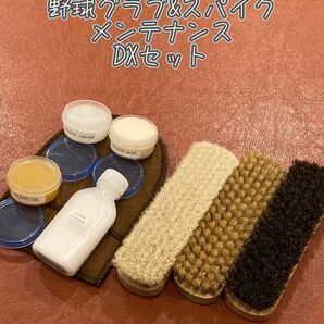 【新品】野球グラブ＆スパイクメンテナンス DXセット