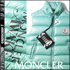 国内正規品■新品/春夏/幻のAWAKEコラボ【2 MONCLER GENIUS 1952 】モンクレールジーニアスアウェイクビックロゴシャイニーダウンベスト1