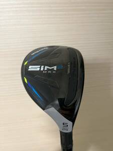 Taylormade SIM2 MAX Rescue 5U ユーティリティ US品 テーラーメイド レスキュー