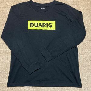 【DUARIG】長袖プリントTシャツ 長袖 春服