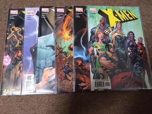 Uncanny X-Men/アンキャニー・エックスメン #445〜#450セット 6冊 Ｘメン エックスメン アメコミ 