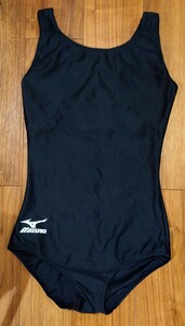 100円～ 中古★MIZUNO レディース 競技 水着 黒色 ワンピース Mサイズ ホームクリーニング済み 匿名配送 ミズノ 女子用 同梱可