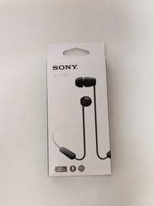 * new goods *SONY wireless stereo headset ( black ) WI-C100# anonymity delivery correspondence : postage 185 jpy ~