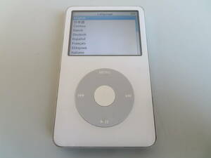 Apple iPod classic A1136 (第5世代) 30GB ホワイト MA002J