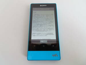 SONY WALKMAN Fシリーズ NW-F807 64GB ブルー Bluetooth対応