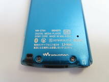 SONY WALKMAN Sシリーズ NW-S764 8GB ブルー Bluetooth対応_画像4