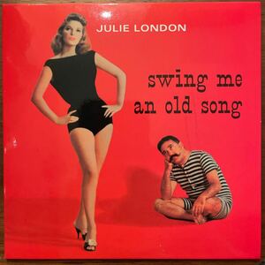 julie london／swing me an old song LPTIME RECORDS紙ジャケット盤