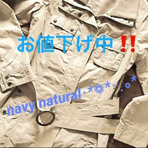 お値下げ中！　navy natural レディースジャケット　Mサイズ