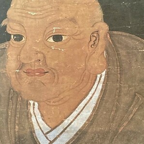 【色紙】工芸印刷 身延山宝物館「日蓮聖人 波木井(水鏡)の御影」藤原親安 鎌倉時代 検) 仏画日蓮宗 /仏教美術/御本尊曼陀羅/の画像5