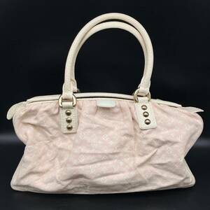 ブランド『LOUIS VUITTON ルイヴィトン ミニラン トラペーズ GM ハンドバッグ ローズ M40064』キャンバス 現状品 D-4542