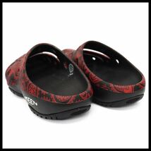 【送料無料】限定 キーン KEEN ヨギ アーツ YOGUI ARTS リップシティペイズリー 27.0㎝ ブラック×レッド_画像8