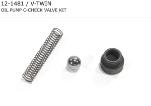 ハーレーダビッドソン オイルポンプ チェックバルブKIT V-TWIN12-1481 ナックルヘッド パンヘッド