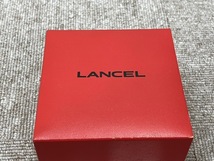 【RSA-2376】【1円～】LANCEL 時計 ペアセット ペア 箱付き デイト 動作未確認 アンティーク プレミア 高級 レッド カップル 保管品 中古_画像2