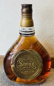 【KJ-3006HS】1円～ Johnnie Walker Sming ジョニーウォーカー Swing スイング スコッチ ウイスキー 750ml 43度 古酒 メタルスクリュー