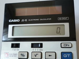  Casio CASIO solar calculator JS-10