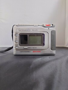 24032801 ステレオカセットレコーダー STEREO CASSETTE RECORDER パナソニック Panasonic RQ-L470 ポータブル プレーヤー 家電 ジャンク品