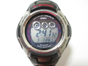 [mr0 BY7676] CASIO カシオ G-SHOCK GW-500J 電波ソーラー ブラック デジタル 腕時計
