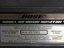 [mr1 NN7766] BOSE ボーズ 101 スピーカー ペア_画像7