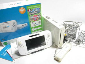 [mr1 NN7767] 任天堂 Wii U ファミリープレミアムセット 32GB ホワイト