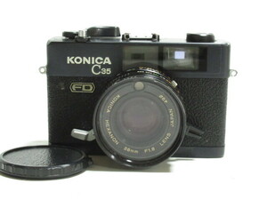 [mr1 BY7971] KONICA コニカ C35 FD 38mm f3.8 レンジファインダー