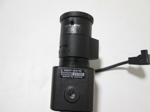 [mr2 HN7966] WATEC WAT-231S CCDカメラ CCTV LENS 3-8mm f1.4 カメラ 