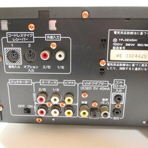[mr2 HN7991] Pioneer パイオニア CLD-K1100 LDプレイヤー レーザーディスクプレイヤー カラオケ リモコン付き【ジャンク】の画像6