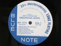 [mr2 HN7995] 【帯付】Thelonious Monk セロニアス・モンク Genius Of Modern Music 第1集 LP レコード GXF-3014　BLUENOTE ブルーノート _画像7