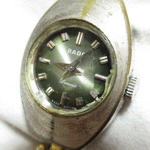 [mr2 BY8044] 稼働品 RADO ラドー A470966 手巻き 腕時計 レディース の画像3