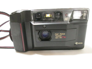 [mr2 HN8027] KYOCERA TD AF Carl Zeiss Tessar T* 35mm 3.5　フィルムカメラ 