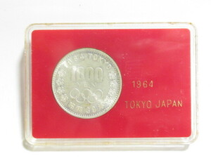 [mr2 NN8120] 昭和39年 東京オリンピック 1000円 銀貨　東京五輪 千円銀貨