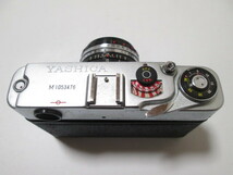 [mr2 HN8159] YASHICA ヤシカ フィルムカメラ 35 minister / YASHINON f2.8 4.5cm レンズ　レンジファインダー 【シャッター動作確認済】_画像8