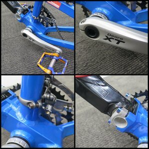 △Foes RACING マウンテンバイク H-ball MIYATA XTR フレームサイズ490mm 3段×9段 27段変速 アルミフレーム SHIMANO/フルサスペンションの画像9