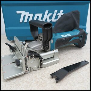 ▽ 美品! マキタ 100mm 充電式ジョイントカッタ PJ180D 本体のみ makita 18V　切断機 カッター 電動工具 大工道具 継ぎ手加工